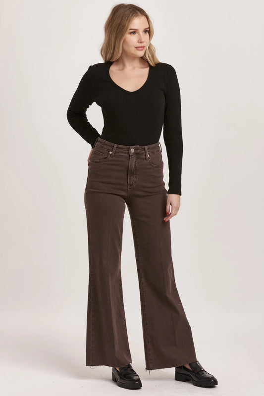 MOCHA BROWN FIONA JEANS