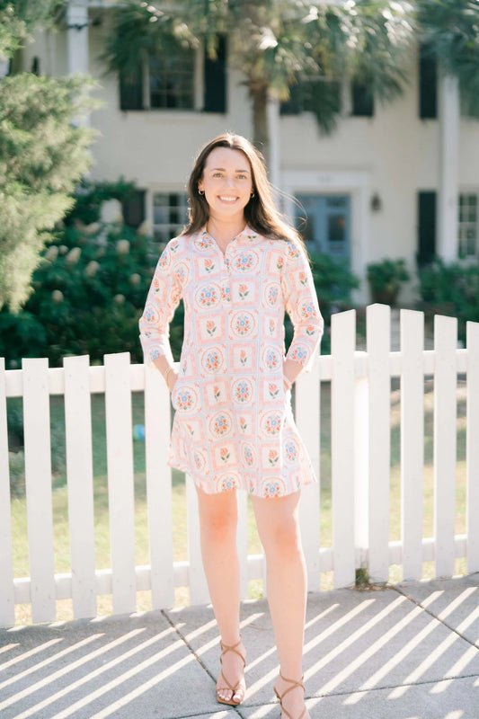 PEREMMIAL BLOOMS CORDELIA DRESS