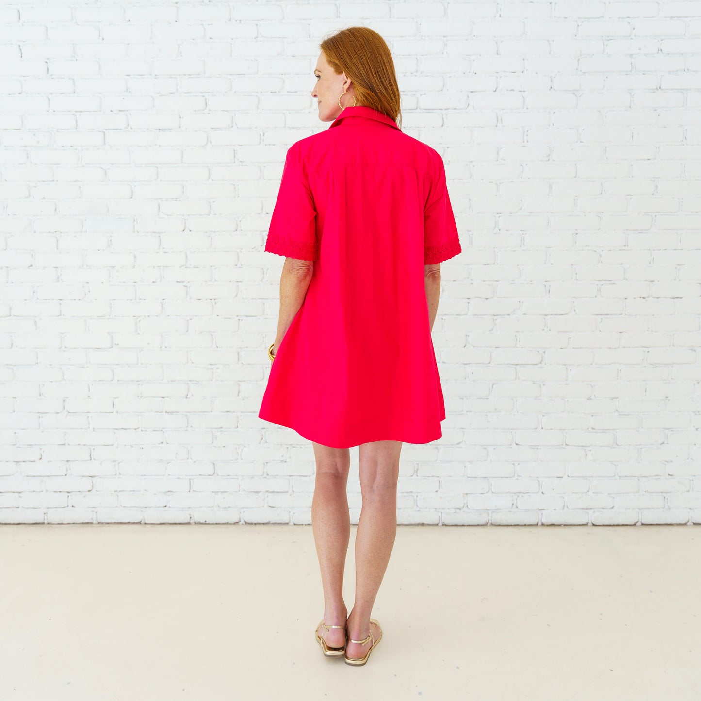 PENNY DRESS IN RED