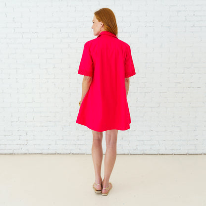 PENNY DRESS IN RED