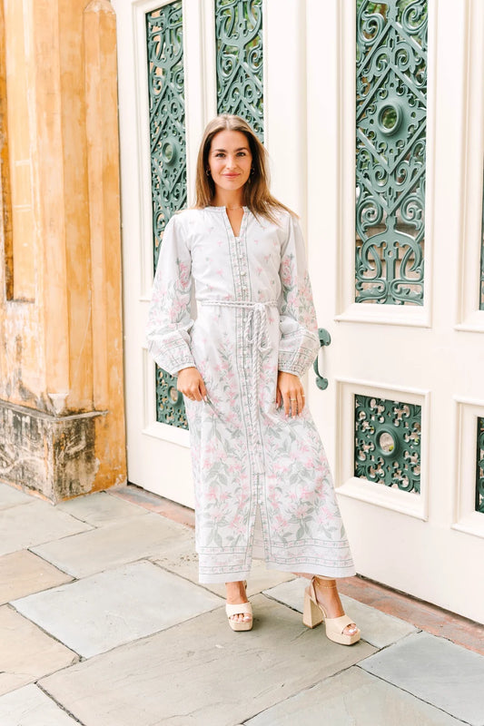 RAYNA BLUSH VINE MAXI
