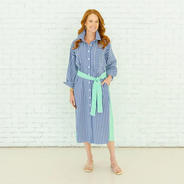 LIBBY STRIPE DRESS