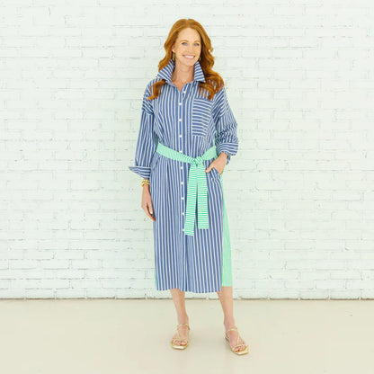 LIBBY STRIPE DRESS