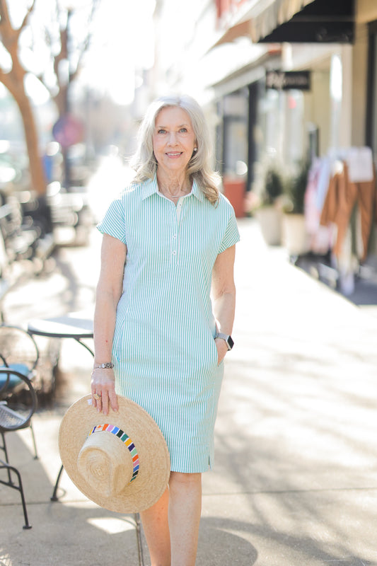 SEERSUCKER CLASSIC DRESS
