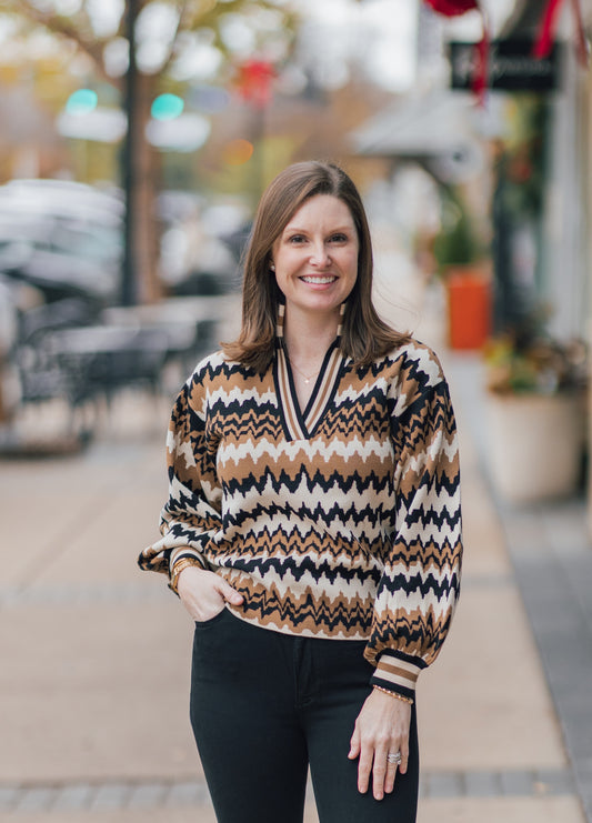 LOLLI MOCHA MIRAGE SWEATER