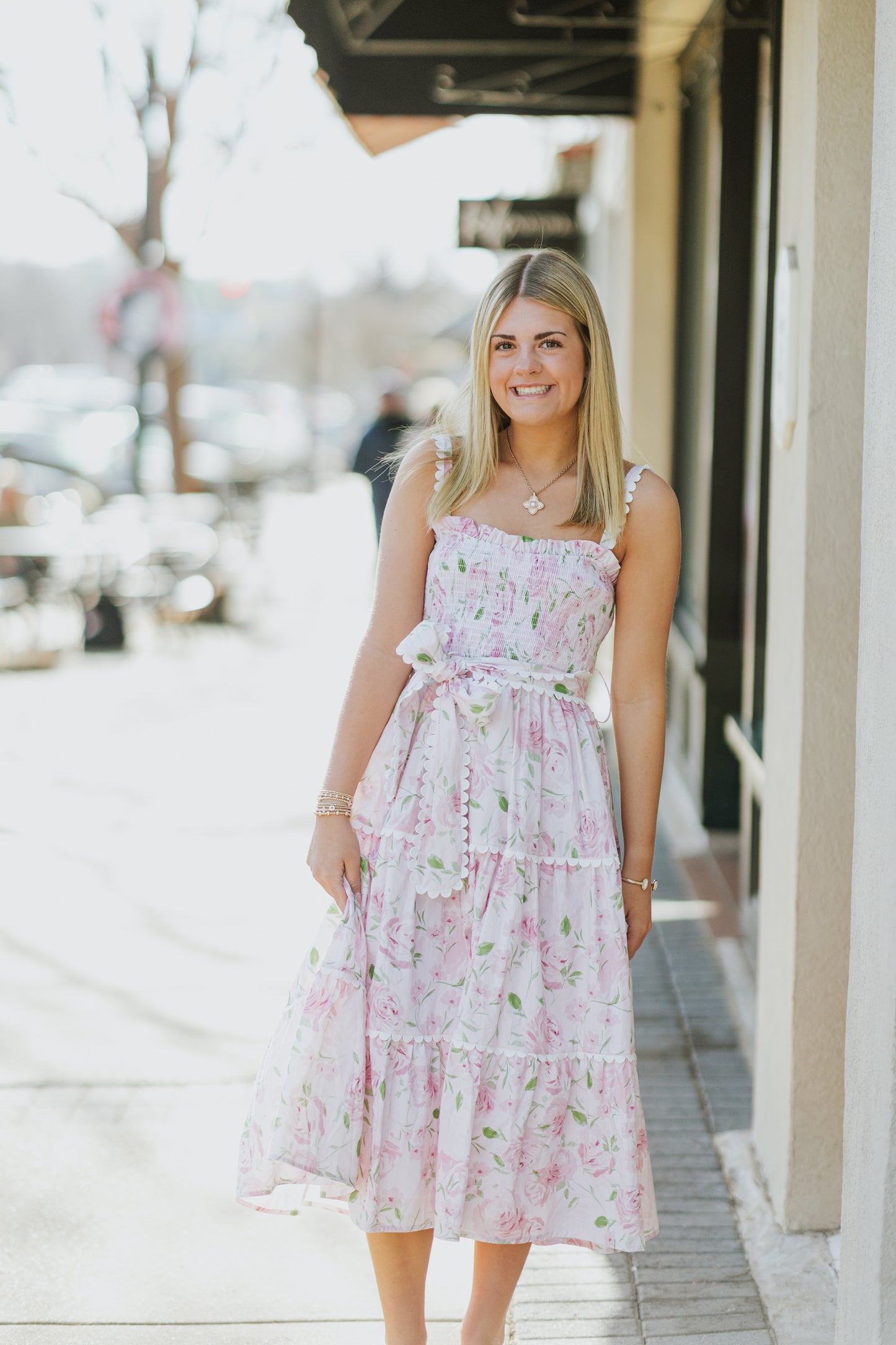 RUMOR ROSE DARCY MINI DRESS