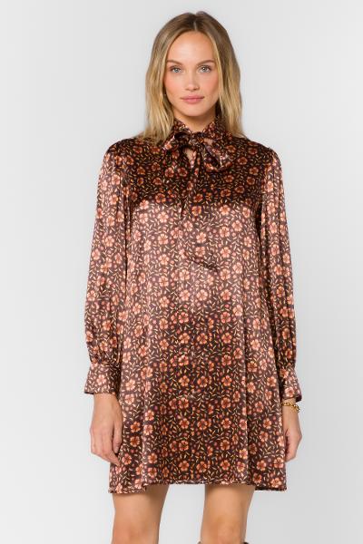 LETTA FALL COLOR DRESS