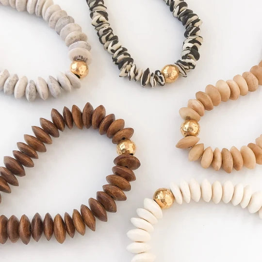 HEISHI BONE NECKLACE