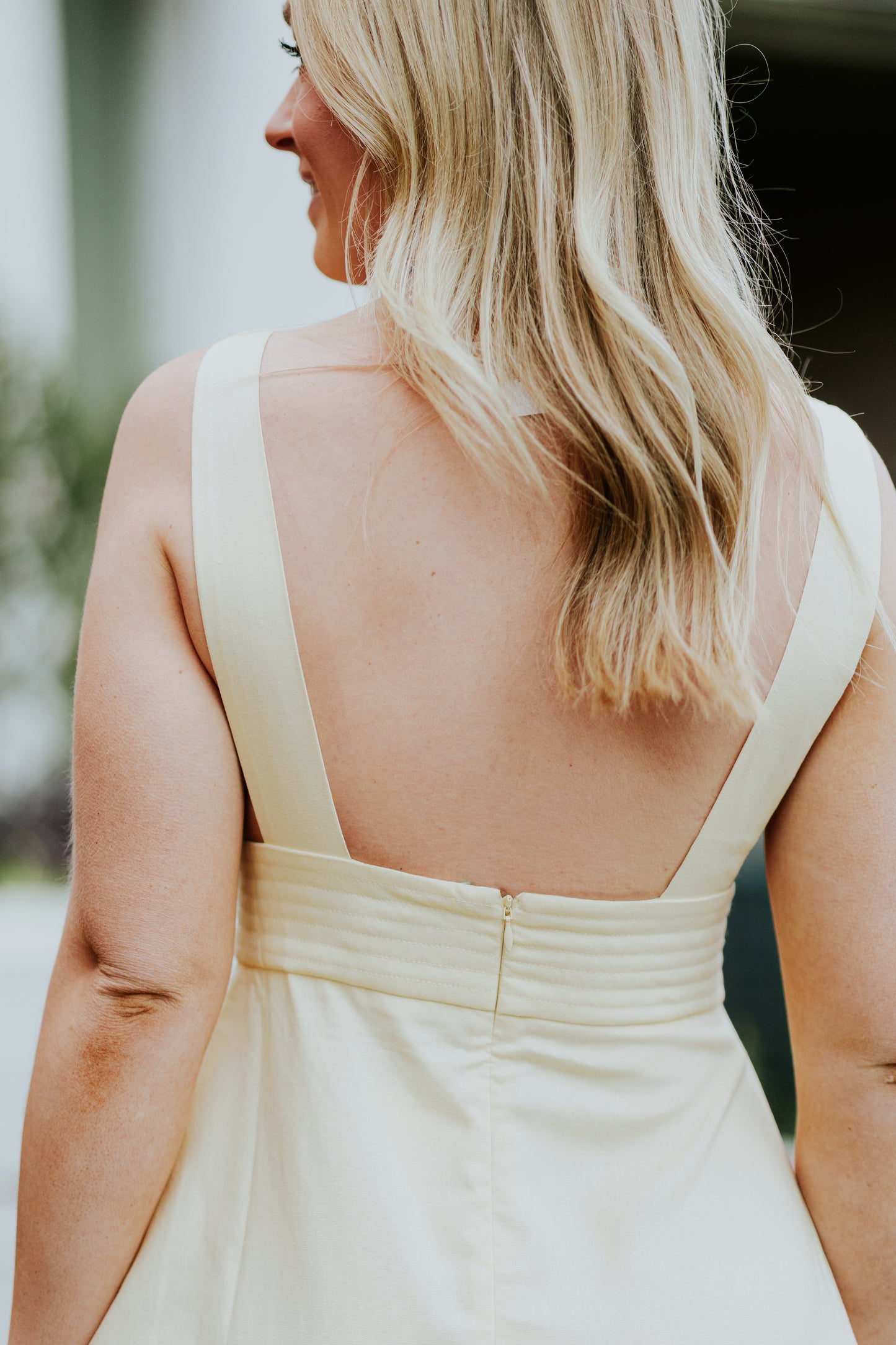 KAIA SUNYELLOW DRESS