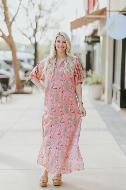 POPPY MAXI IN CABANA CAT