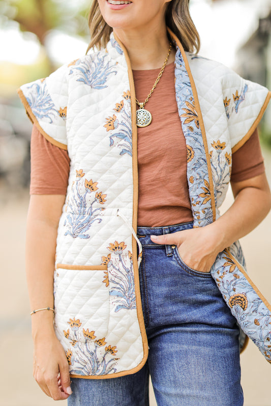 BRYNN VEST IN WILLOW