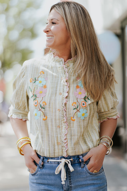 RIBBON BLOUSE