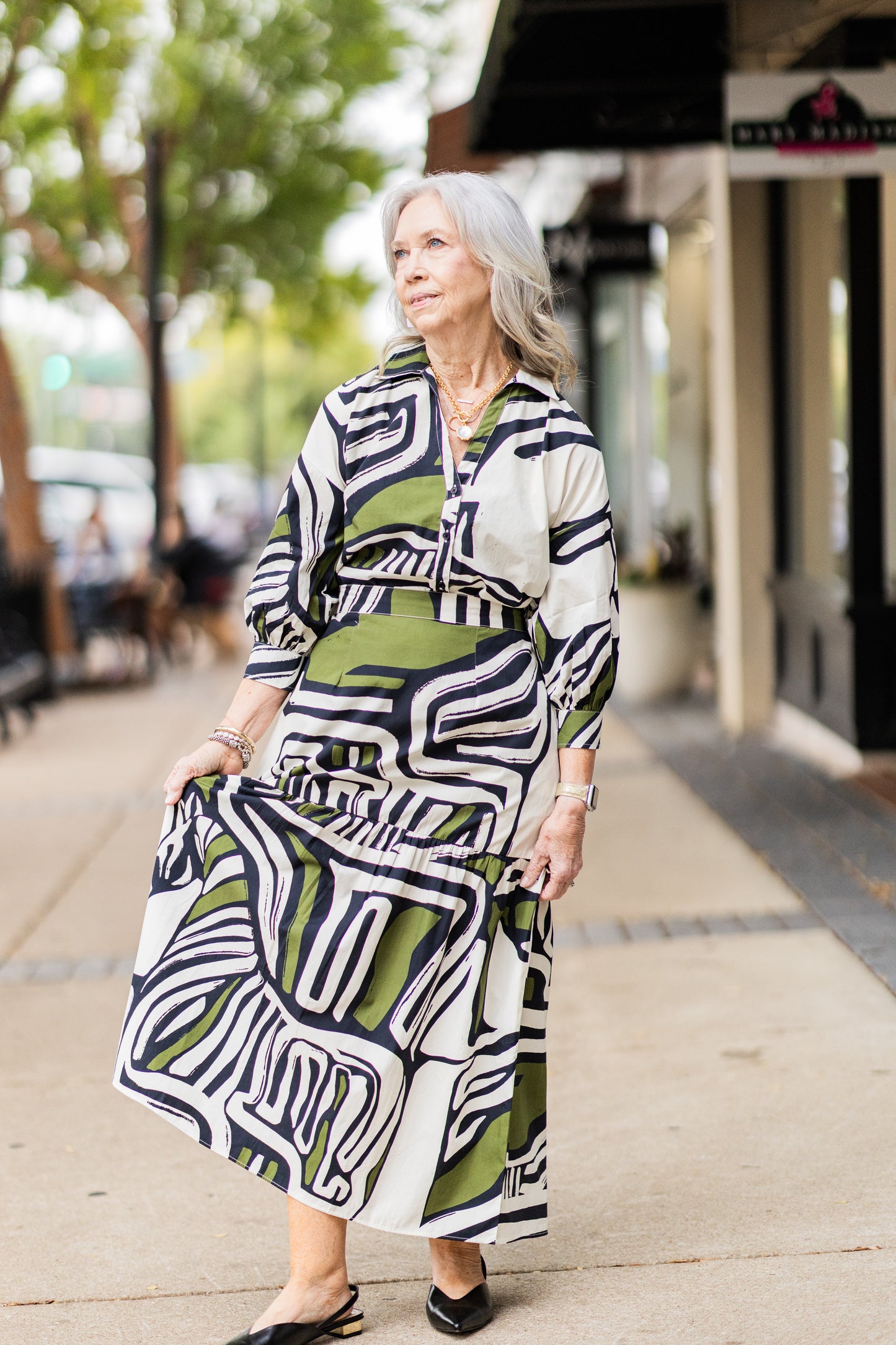 ELSA ZEBRA SKIRT