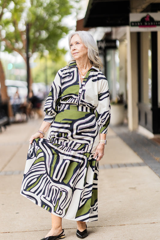 ELSA ZEBRA SKIRT