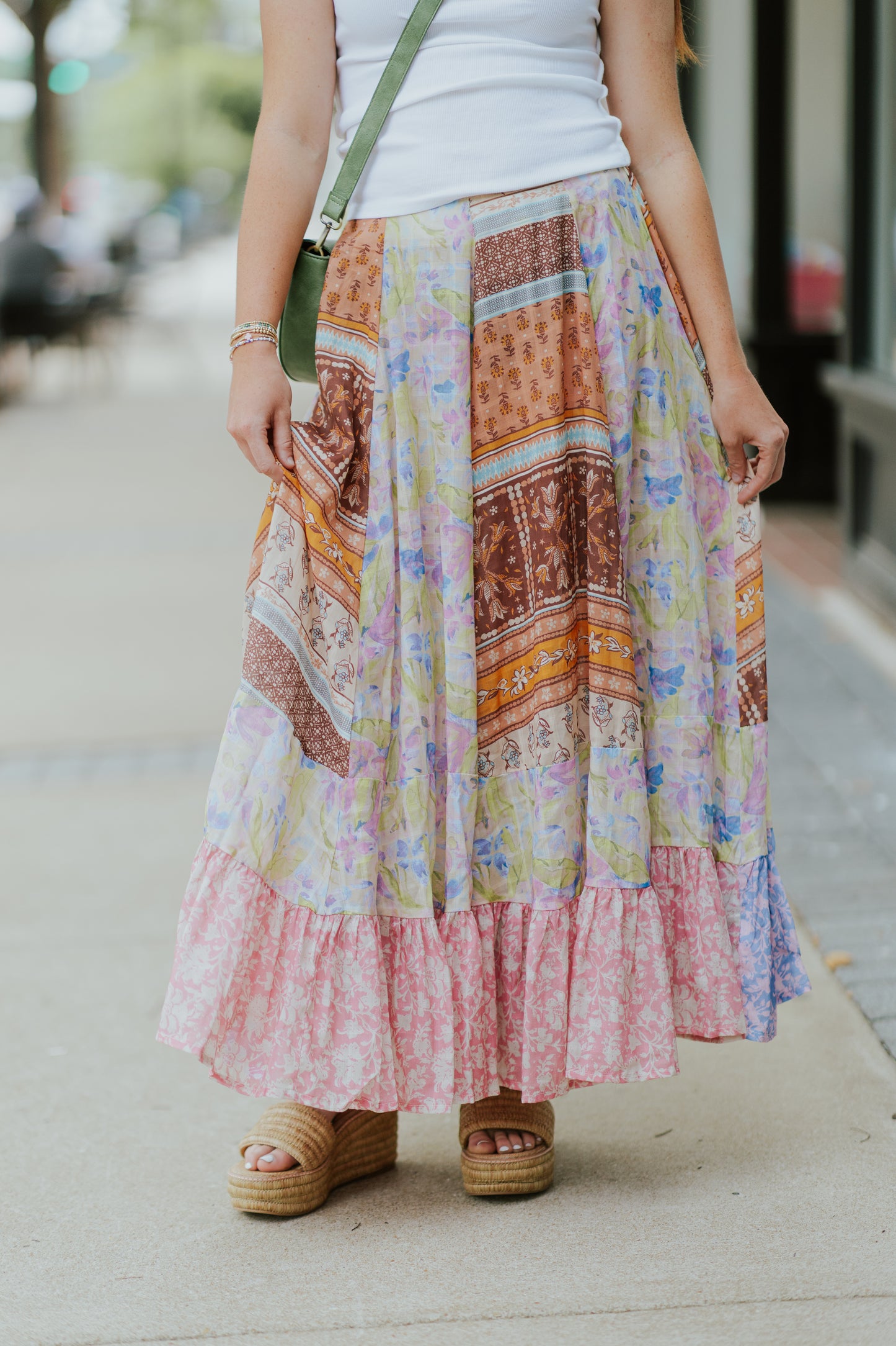 SANTA EULALIA PRINTED MAXI SKI