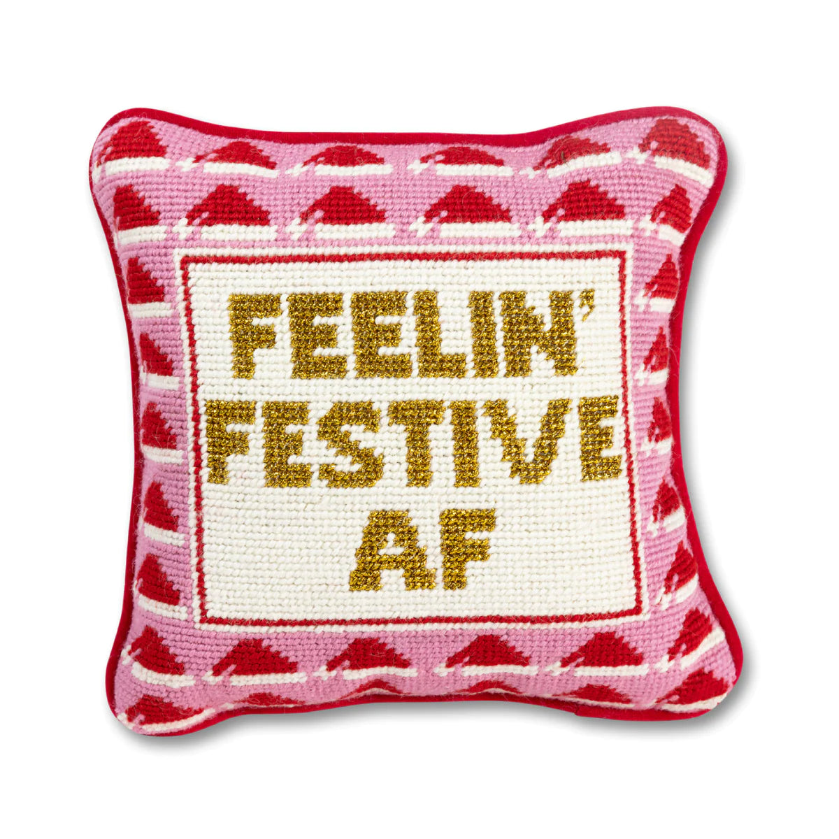 FURBISH NEEDLEPOINT PILLOWS