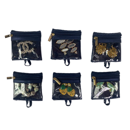 GETAWAY JEWELRY CASE IN GREEK NAVY