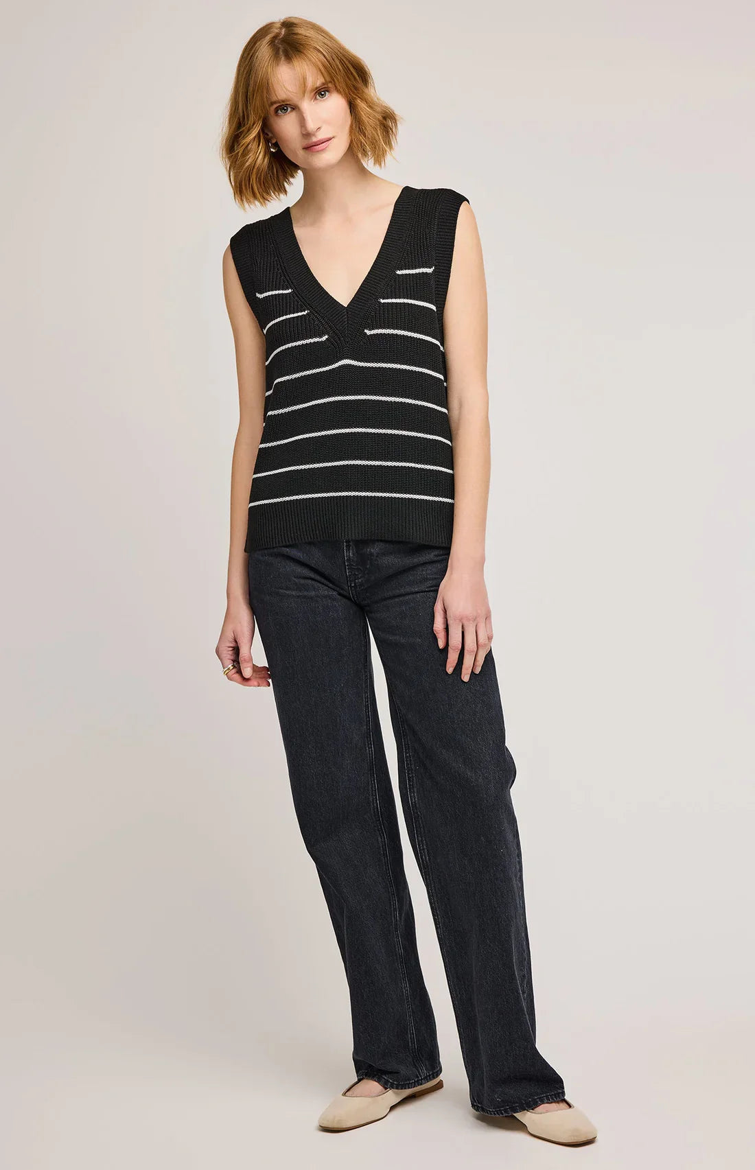 TANNER BLACK STRIPE