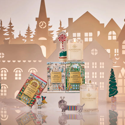 GLASSHOUSE CHRISTMAS CANDLE TRIO
