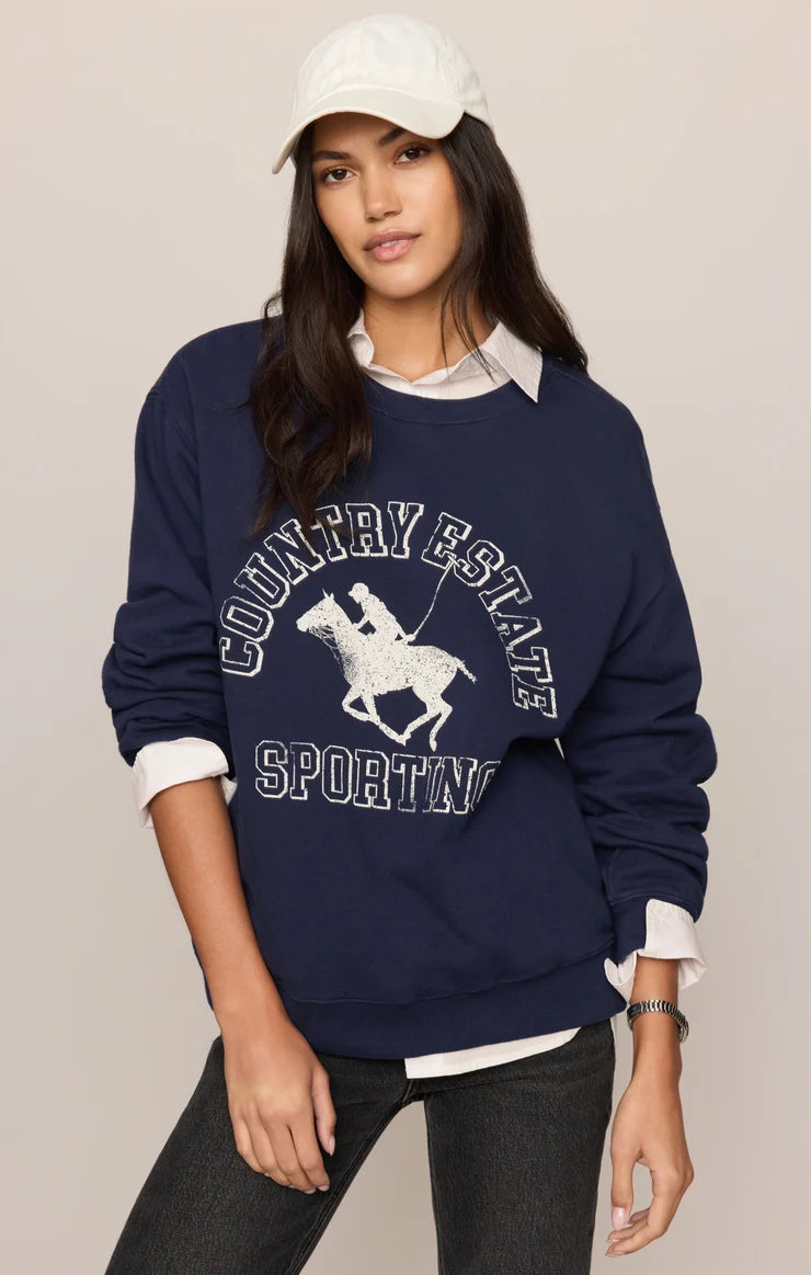 OXFORD BLUE ESTATE BF SWEATSHIRT