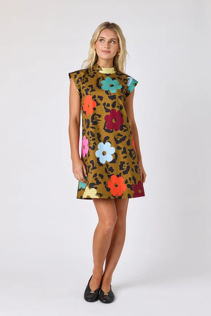 HAPPY LEOPARD BEATRIX DRESS