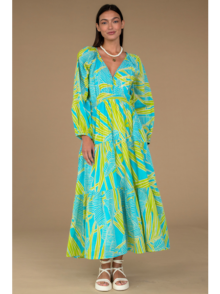 HALLIE DRESS IN BREEZE