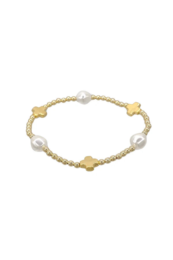 SIGNATURE CROSS ADMIRE PEARL 3MM