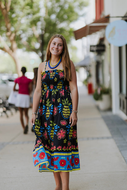 IONIAN CHARM MIDI DRESS