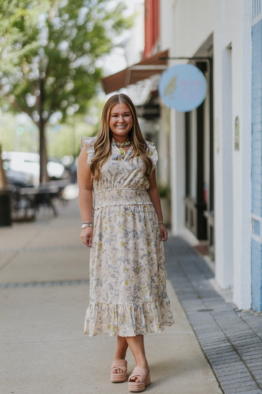 TUSCAN BOUQUET ISHANI DRESS