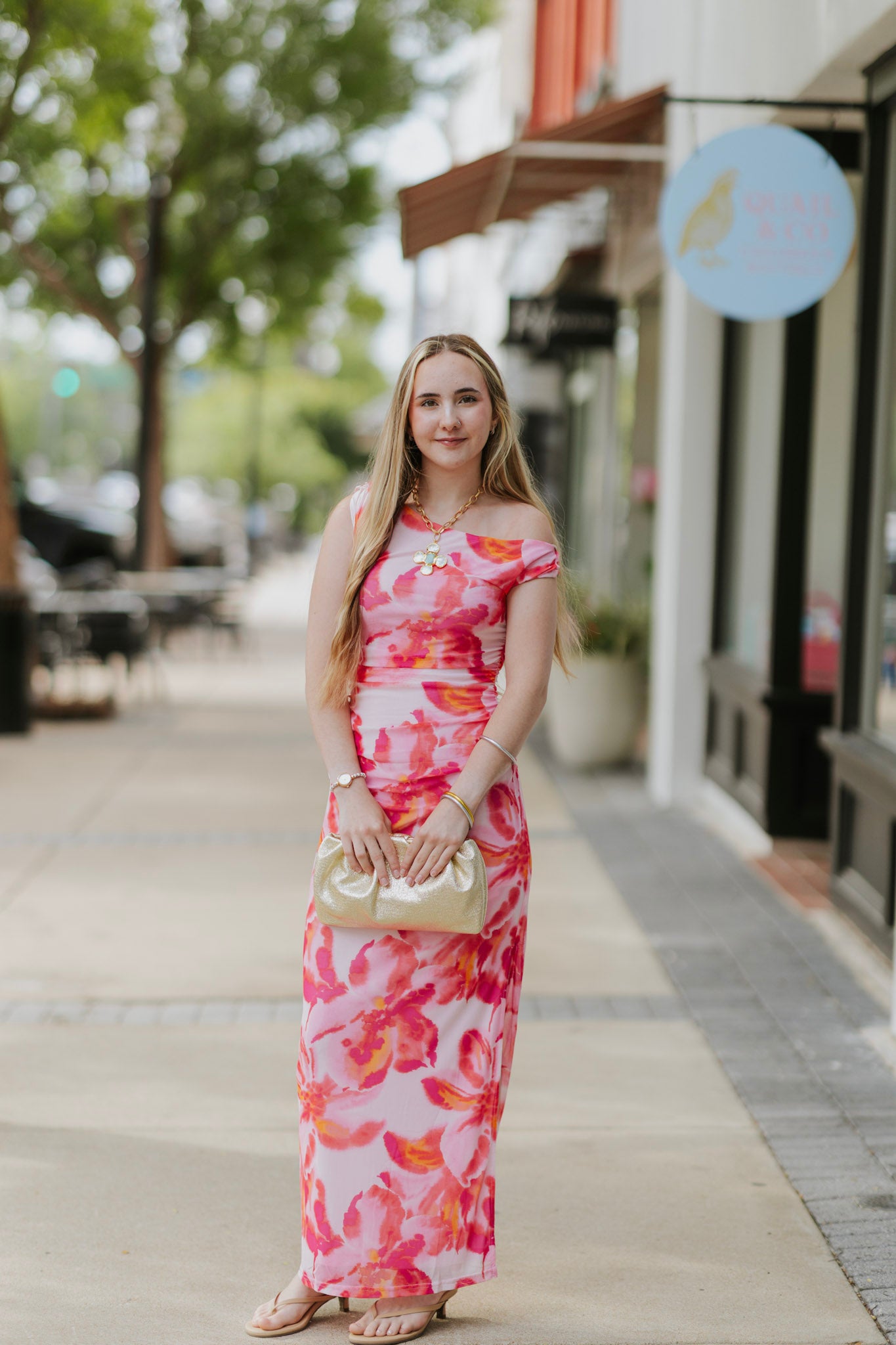 BIANCA MESH MIDI DRESS