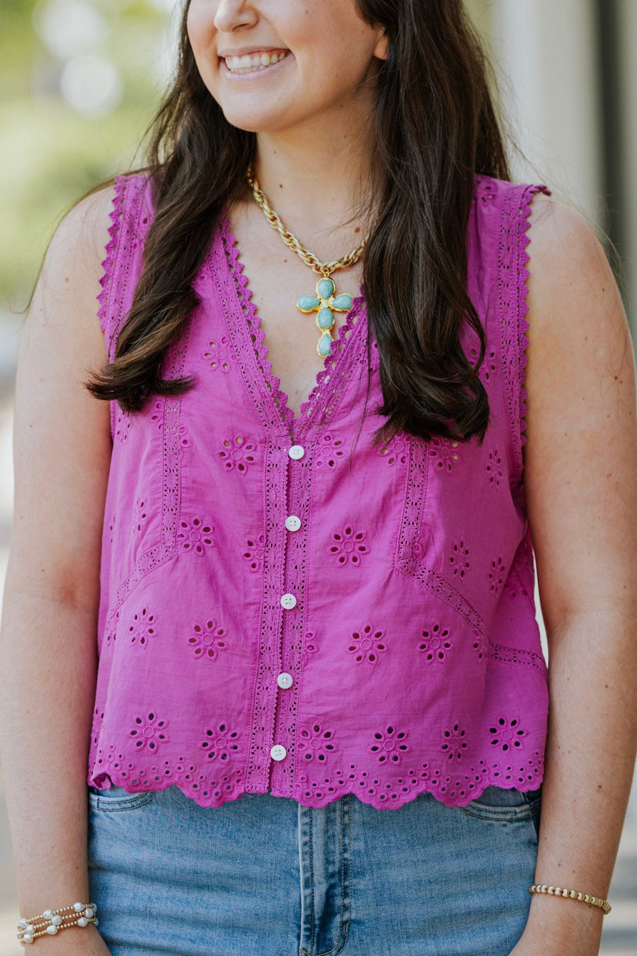 DARCY BERRY TOP