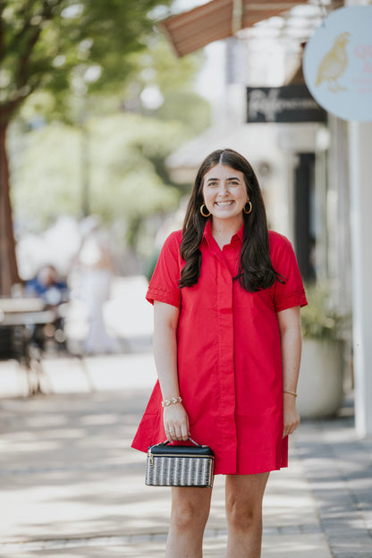 PENNY DRESS IN RED