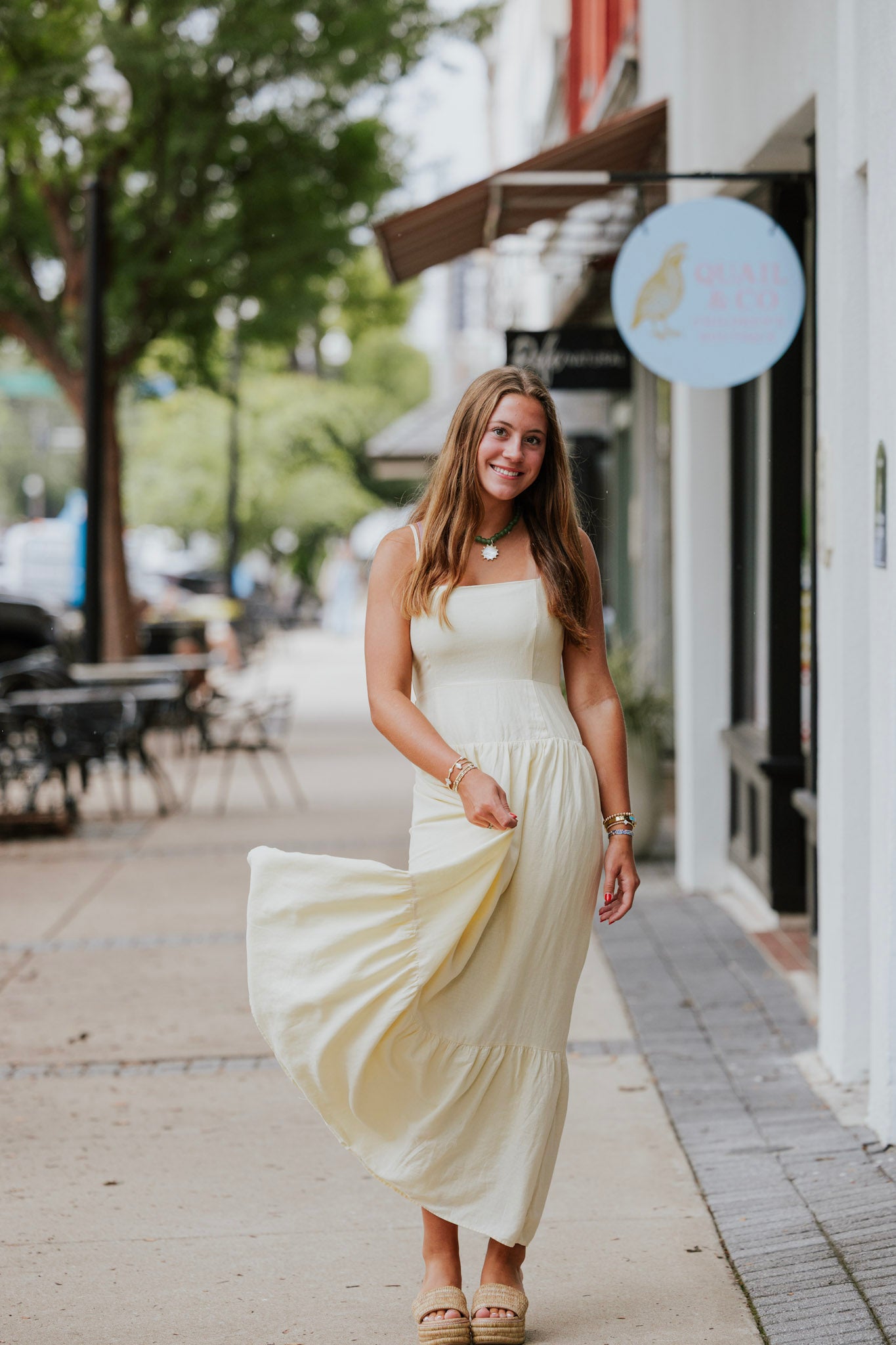 LEMON GEORGIE MAXI DRESS