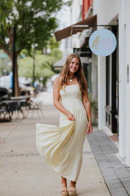 LEMON GEORGIE MAXI DRESS
