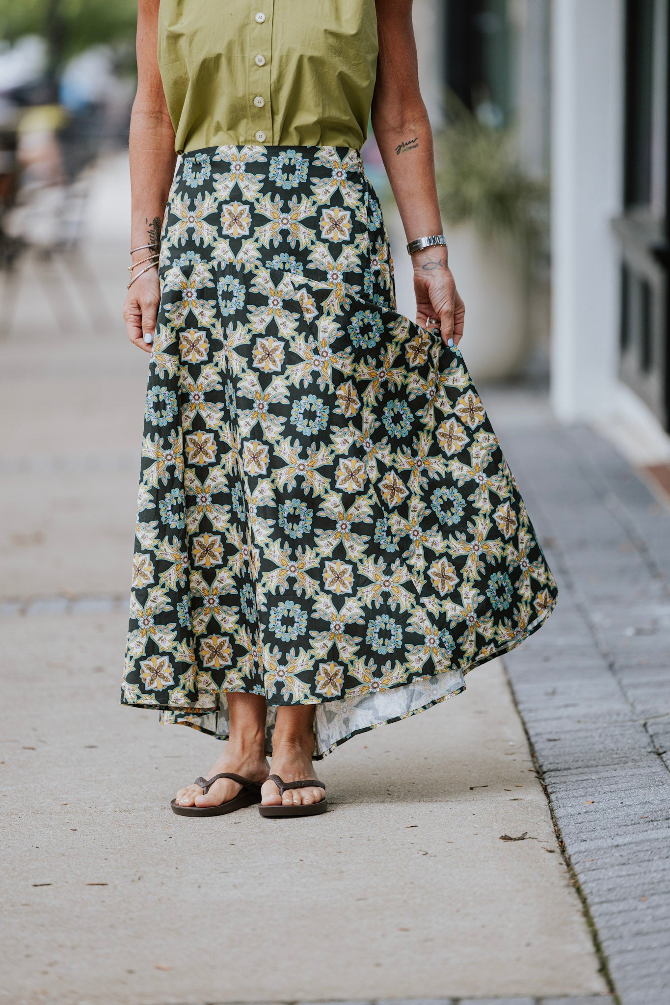 MIRIAM MAXI SKIRT