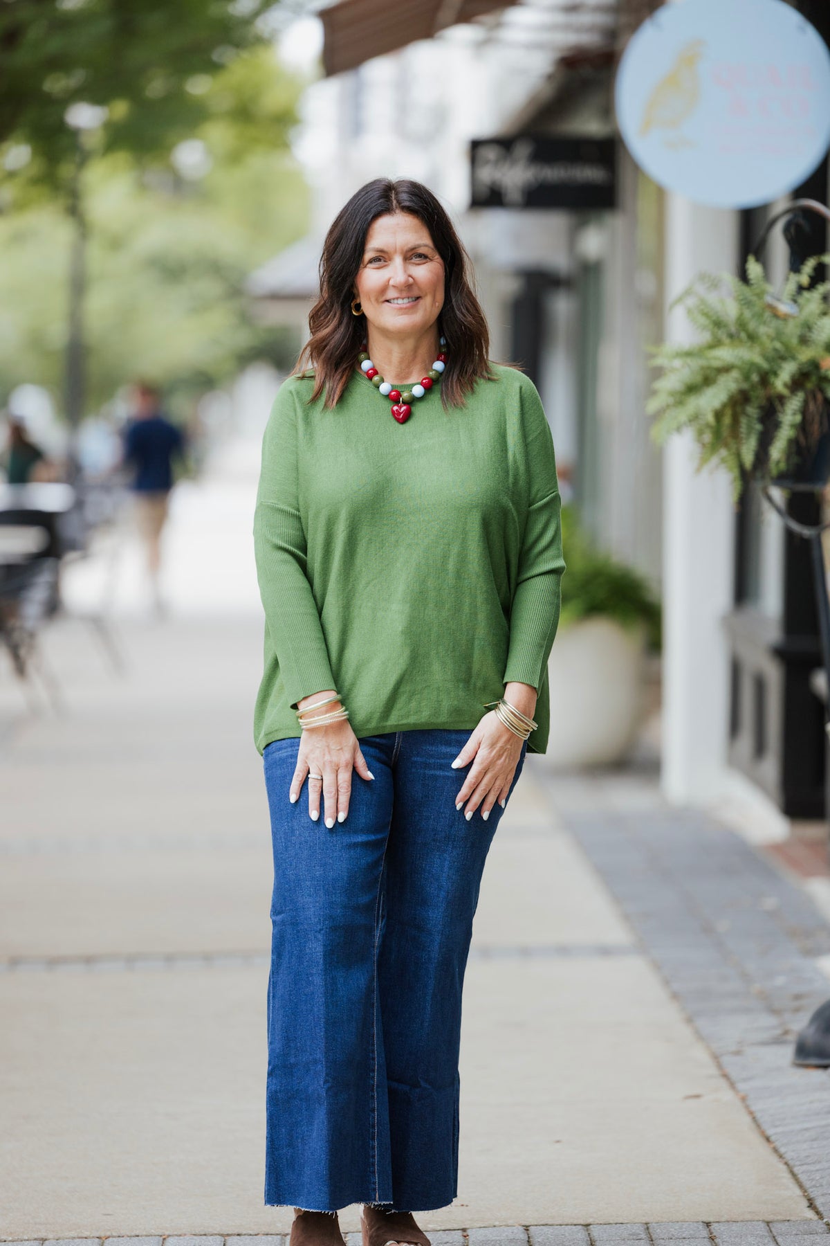COURTYARD OVERSIZED CREW NECK