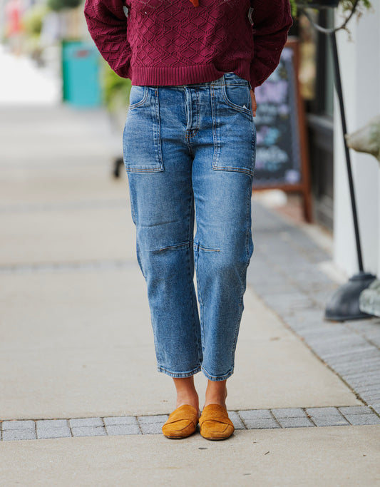 BRAYLON BARREL JEAN