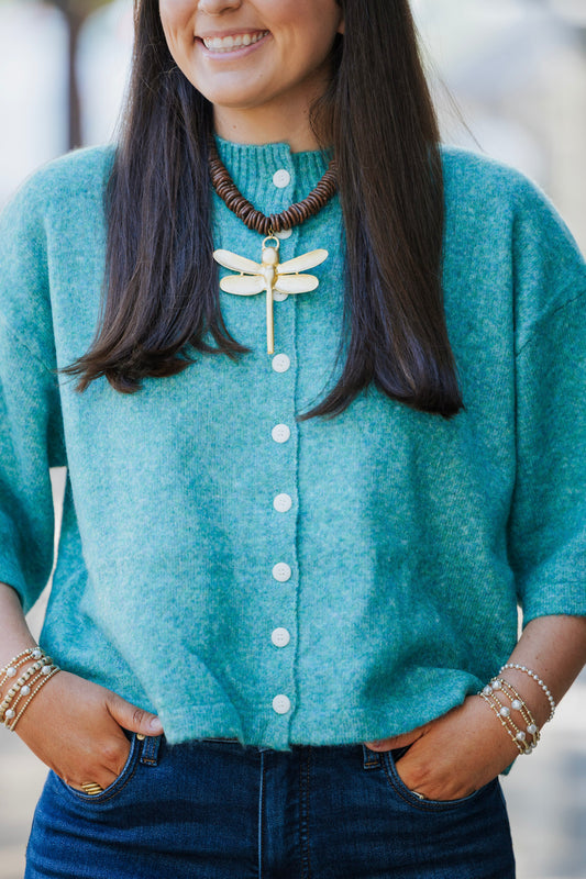ELBOW SLEEVE SWEATER