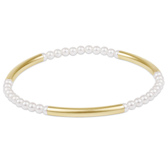 BLISS BAR PATTERN PEARL 3MM