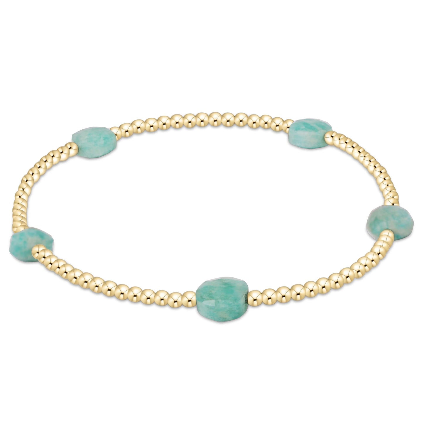 ADMIRE 2MM GOLD GEMSTONE