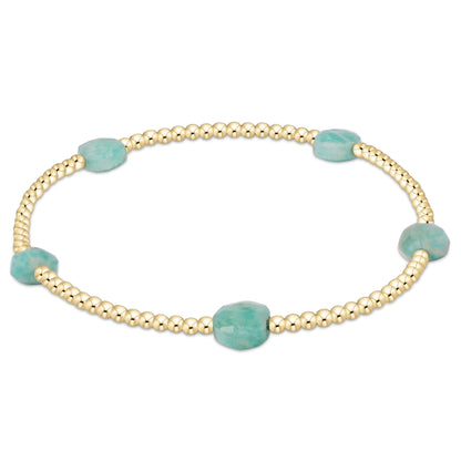 ADMIRE 2MM GOLD GEMSTONE