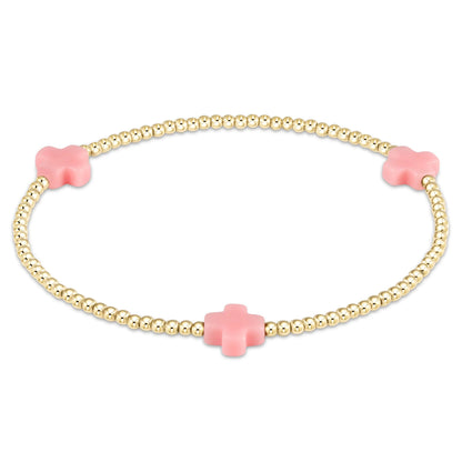 SIGNATURE CROSS GOLD 3MM