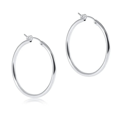 ENEWTON STERLING HOOP EARRINGS