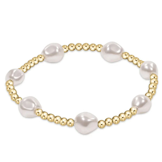 ADMIRE GOLD 3MM PEARL
