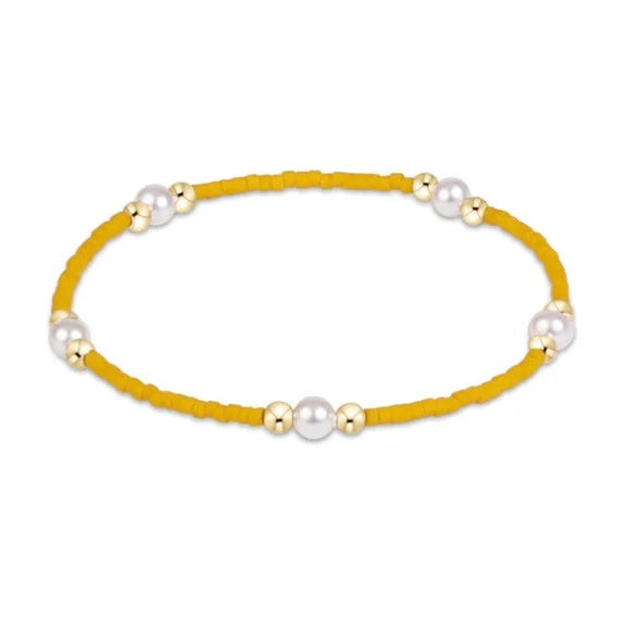 GAMEDAY HOPE PURPOSE PEARL BRACELET