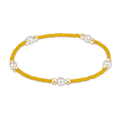 GAMEDAY HOPE PURPOSE PEARL BRACELET