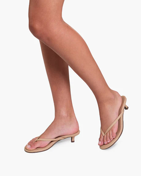 TKEES JULIA  SUNKISSED LEATHER FLIP FLOPS