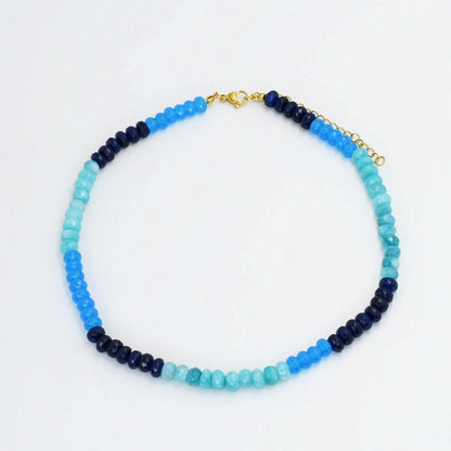 BEADED GEMSTONE NECKLACE