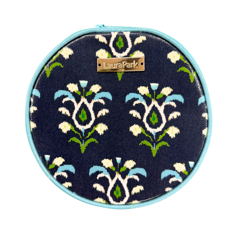 LAURA PARK ROUND JEWELRY CASE