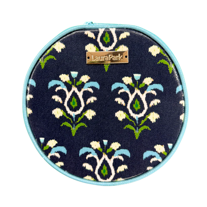 LAURA PARK ROUND JEWELRY CASE